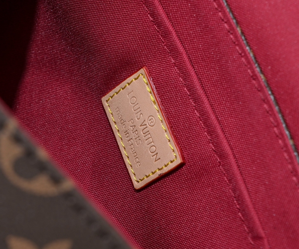 ルイヴィトンバッグ角部分ディテール